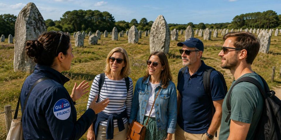 carnac standing stones