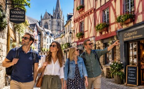 Medieval old town of vannes tour