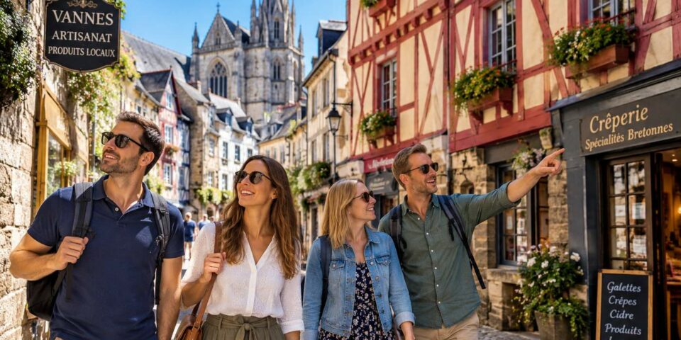 Medieval old town of vannes tour